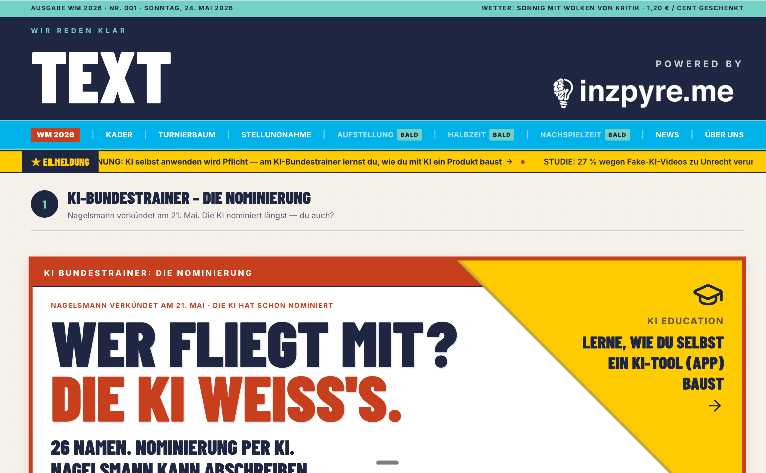 AI Bundestrainer screenshot 1